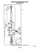 Brake and drive tube