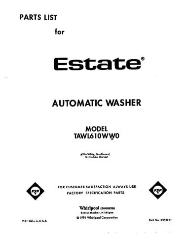 Front cover