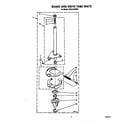 Estate TAWL610WW0 brake and drive tube diagram