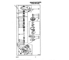 Estate TAWL610WW0 gearcase diagram