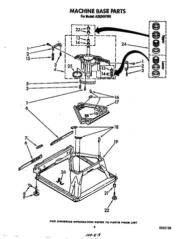 Machine base