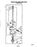 Brake and drive tube