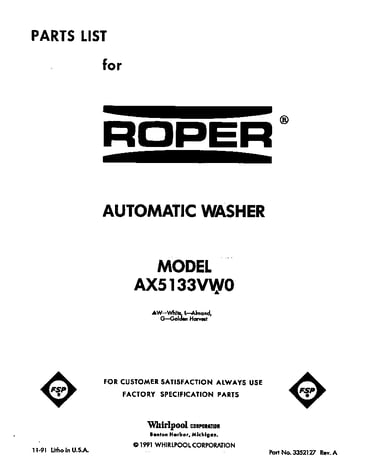 Front cover