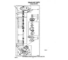 Roper AX5133VW0 gearcase diagram
