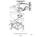 Roper AL4132VW0 machine base diagram