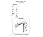 Roper AL4132VW0 wiring harness diagram