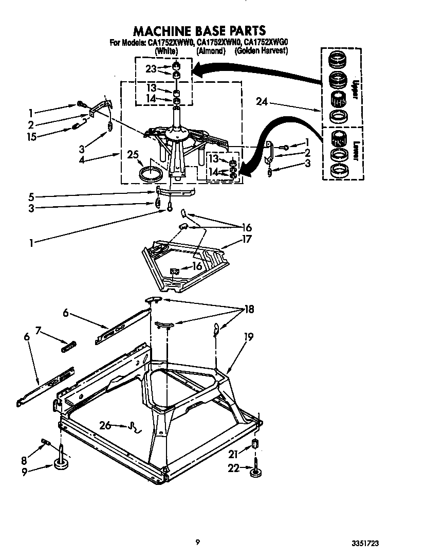 Machine base