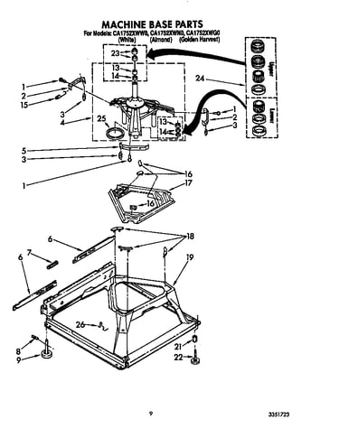 Machine base