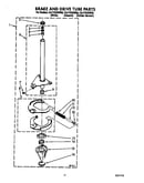 Brake and drive tube