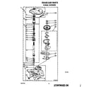 Whirlpool CA2762XWW0 gearcase diagram