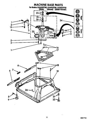 Machine base