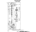 Whirlpool CA2762XSW5 gearcase diagram