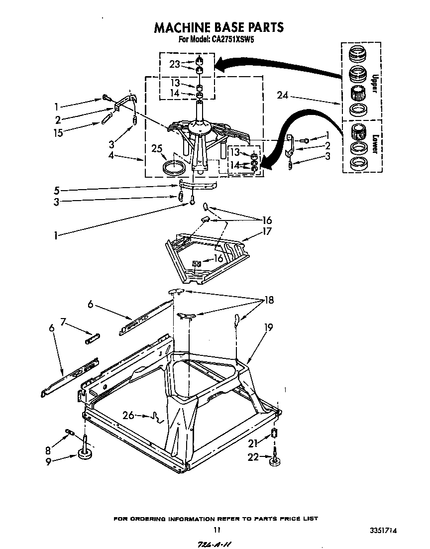 Machine base