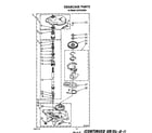 Whirlpool CA2751XSW5 gearcase diagram