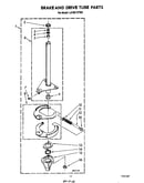 Brake and drive tube