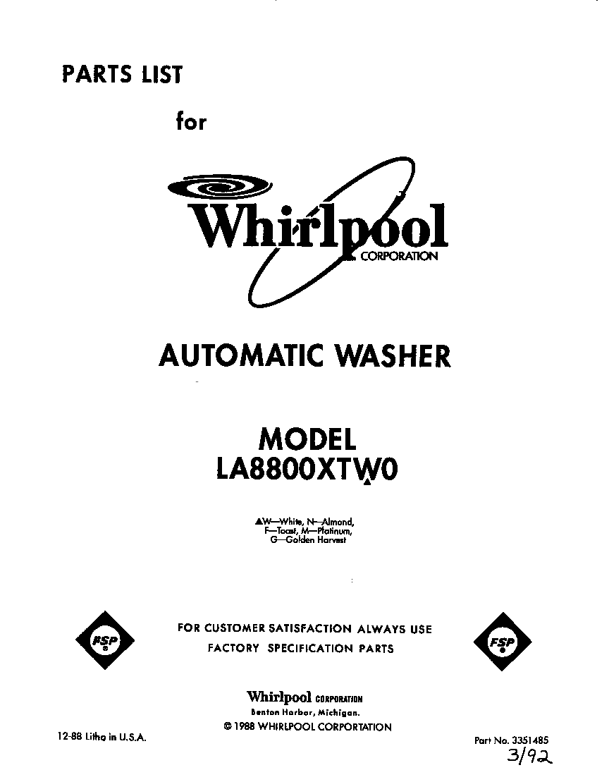 Front cover