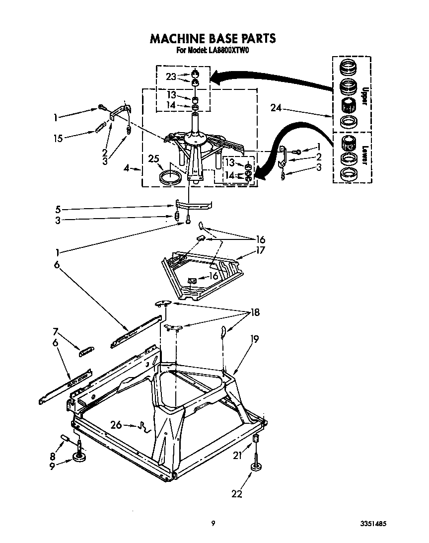Machine base