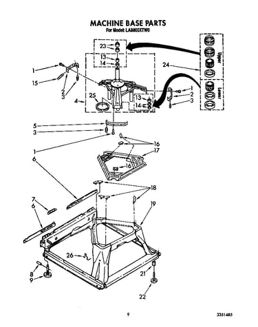 Machine base