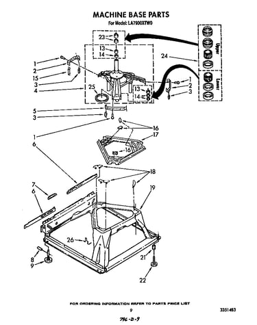 Machine base