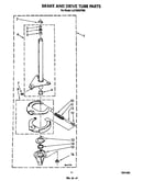 Brake and drive tube