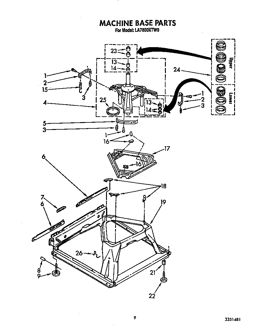 Machine base