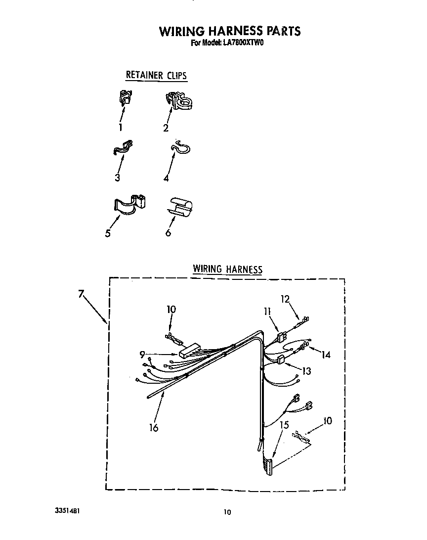 WIRING HARNESS