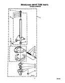 Brake and drive tube