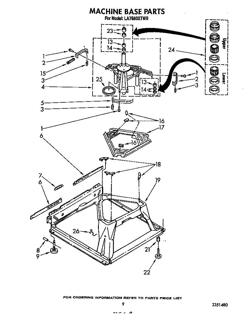 Machine base