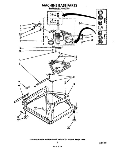 Machine base