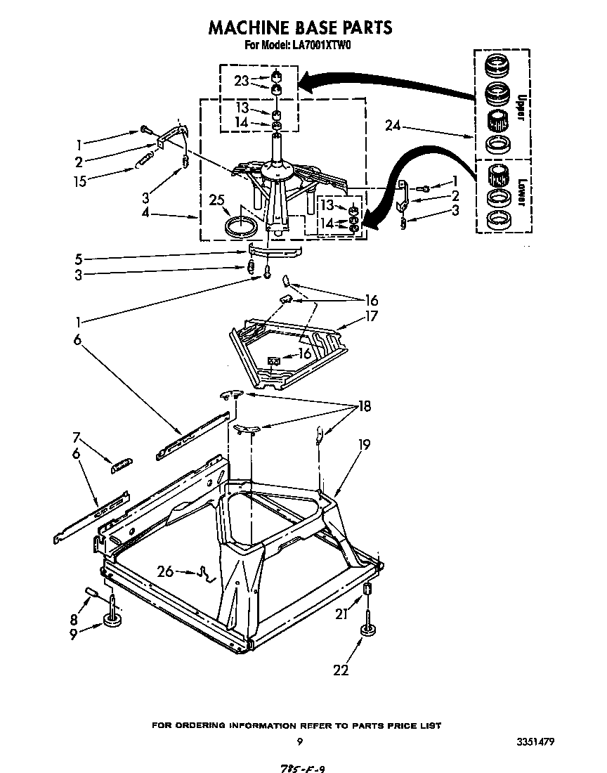 Machine base