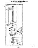 Brake and drive tube