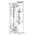 Whirlpool LA7000XTW0 gearcase diagram