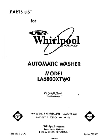 Front cover