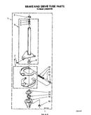 Brake and drive tube