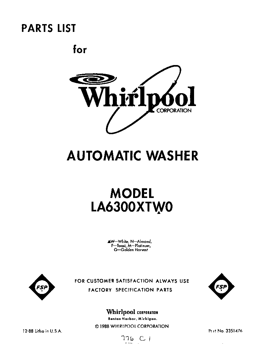 Front cover