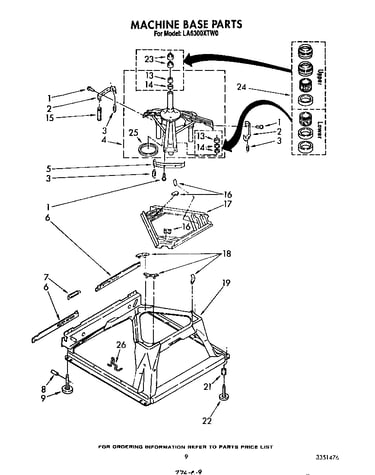 Machine base
