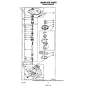 Whirlpool LA6300XTW0 gearcase diagram