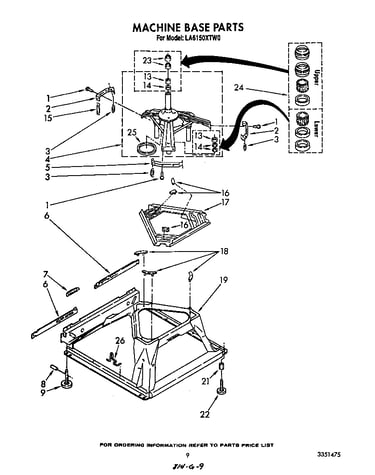 Machine base