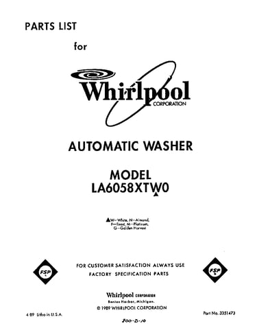 Front cover