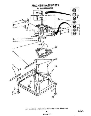 Machine base