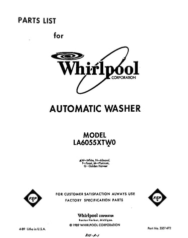 Front cover