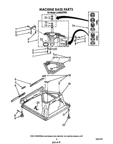 Machine base