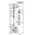 Whirlpool LA6055XTW0 gearcase diagram