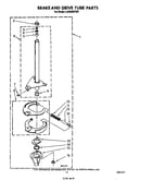 Brake and drive tube