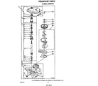 Whirlpool LA5800XTW0 gearcase diagram