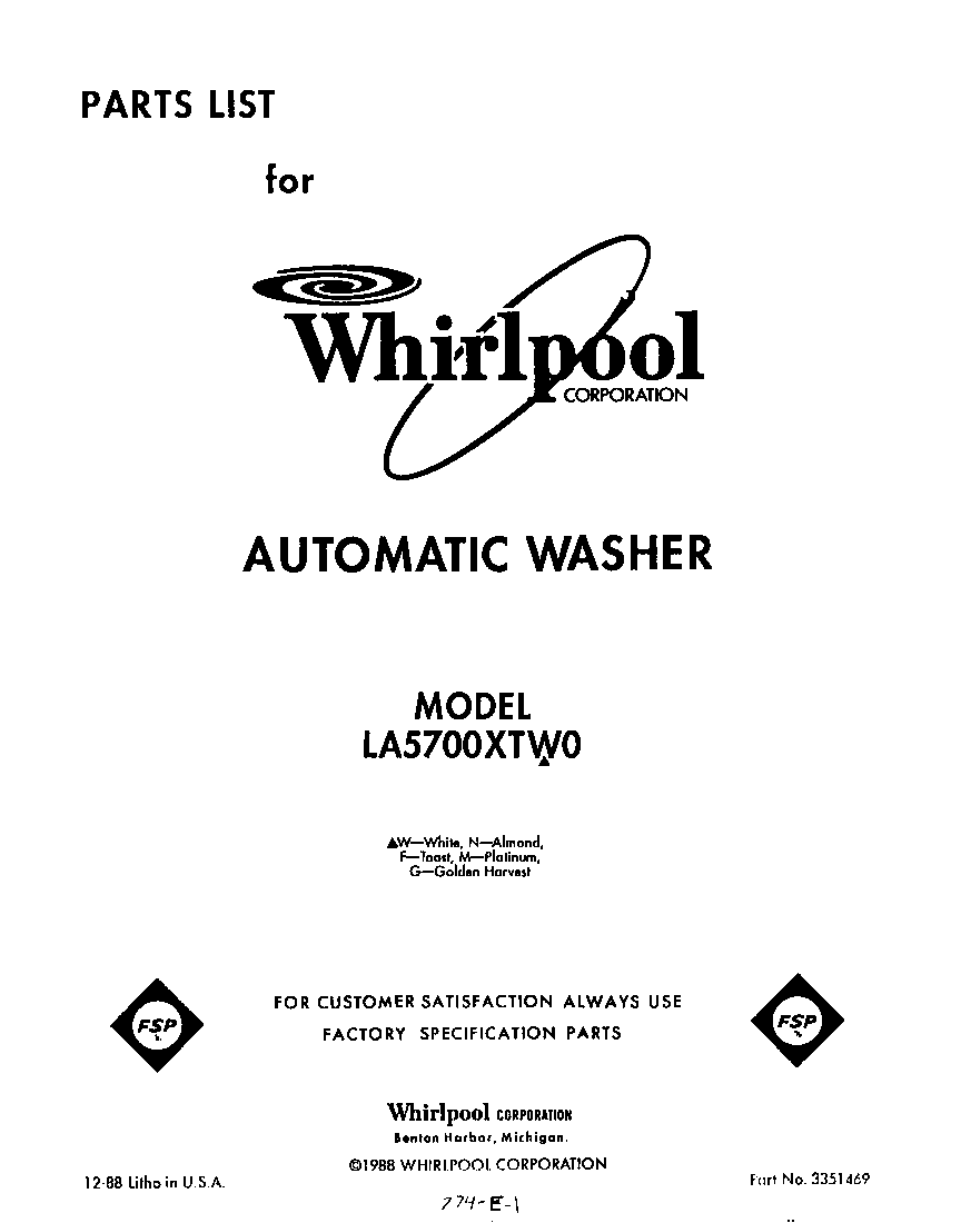 Front cover