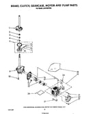 Brake, clutch, gearcase, motor and pump