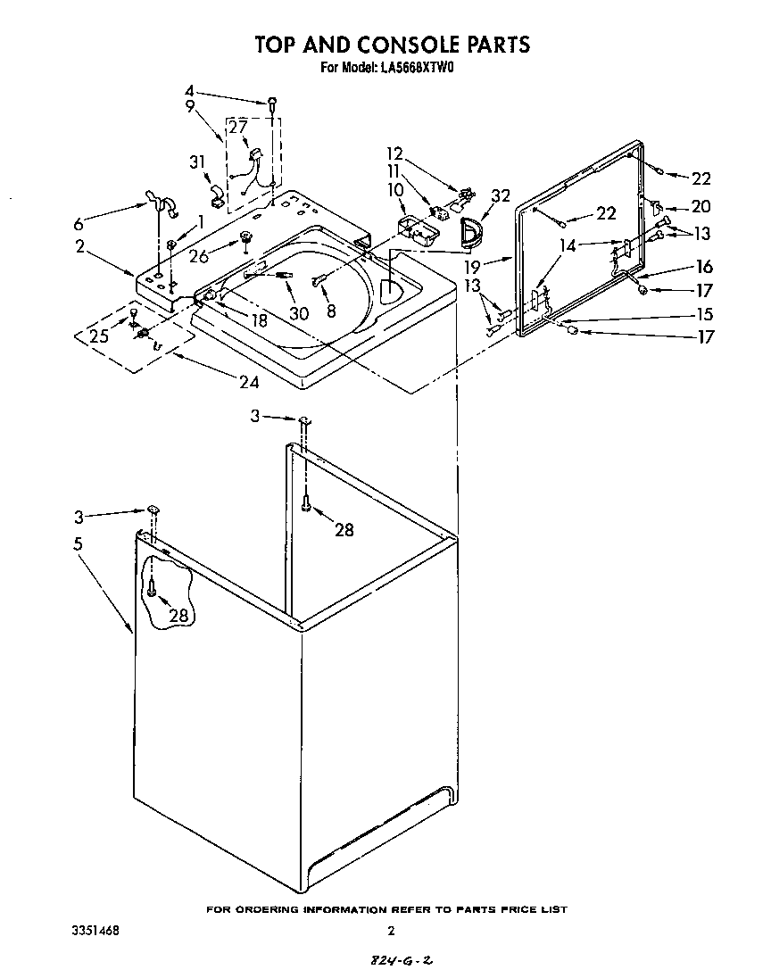 TOP AND CONSOLE