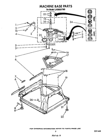 Machine base