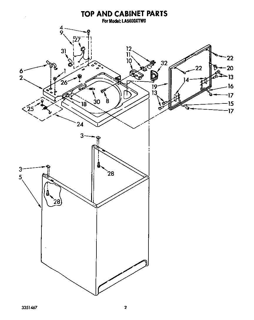 TOP AND CABINET